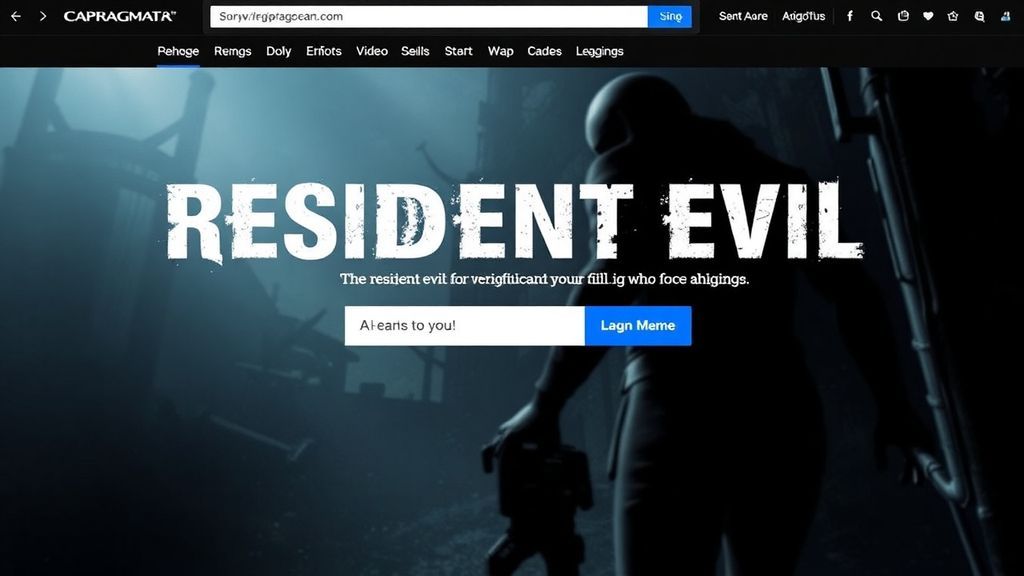 《普拉格玛》玩家神操作！抢注游戏内虚拟域名打造《生化危机》威斯克爆笑网站